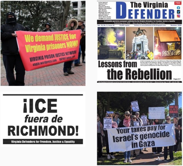 An emergency Updates and Announcements newsletter for January 3, 2026. There will be a 3pm demonstration at the Federal Courthouse at 701 E. Broad Street, Richmond VA, to protest the U.S. attack on Venezuela and the abduction of President 